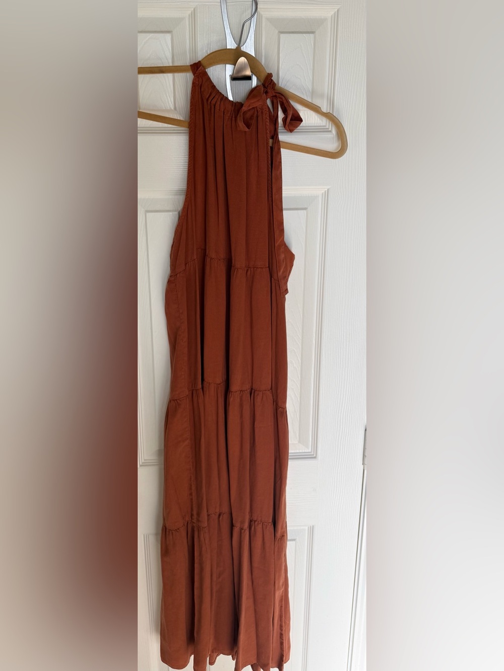 cloth & stone Rust Orange dress